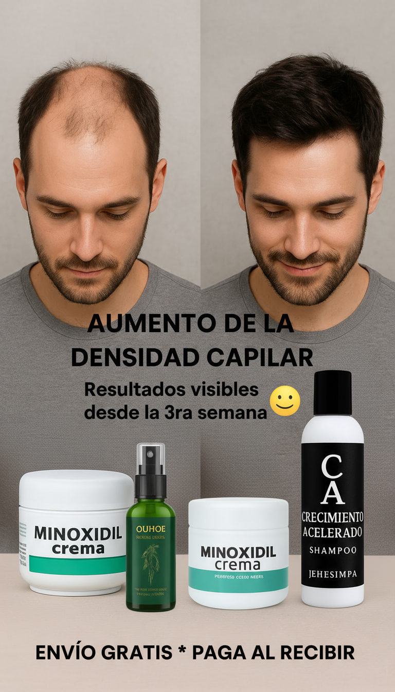 KIT CAPILAR PRO | Activa, fortalece y acelera el crecimiento 3X